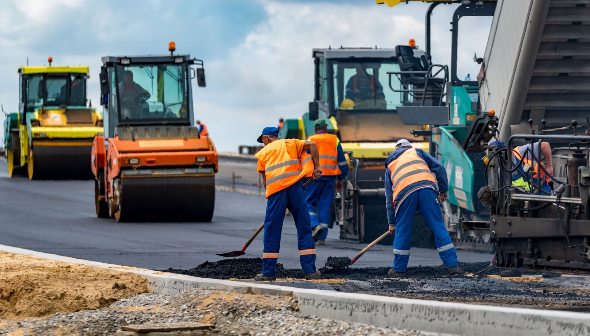 An airport runway resurfacing project in Fredericksburg, VA using high-quality asphalt for improved safety.
